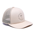 Flat Embroidery Back Closed Mesh Cap